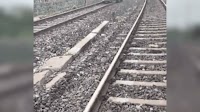 Mentally distressed woman warned cops of suicide: Drives car on rail tracks for 7km near Hyderabad; watch