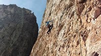 Bask, new rock climb up Mur Pisciadù in the Dolomites