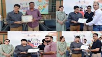 First Khelo India Water Sports Festival : Sarmad Hafeez felicitates partner agencies for their invaluable contribution