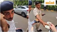 Caught on camera: Gurugram cops suspended after taking ‘bribe’ from Japanese tourists; netizens advise ‘police reforms’