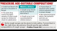 ‘Cough syrup brands under lens not in circulation in govt hosps’