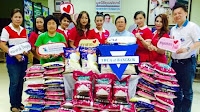 YWCA donates 500 kg. of rice to Father Ray Foundation