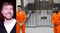 MrBeast locks a cop and a criminal in prison for 100 days. Winner gets Rs 4.37 crore. Viral video grabs in