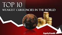 Top 10 Weakest Currencies In The World