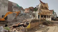 Haridwar: Illegal construction at mosque in Laksar Tehsil demolished