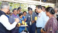 SCR General Manager inspects Vijayawada, Gunadala railway stations
