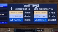 HNL Terminal 1 debuts TSA wait time screens