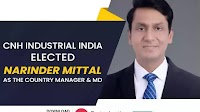 CNH Industrial India elected Narinder Mittal as the Country Manager & MD
