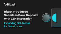 Bitget Introduces Bank Deposits with ZEN Integration, Enabling Access for Eleven Fiat Currencies