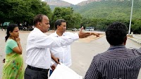 JEO INSPECTS PARKING AREAS AT ALIPIRI AND SRIVARI METTU