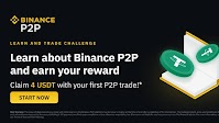 Binance P2P Learn & Trade Challenge: Complete a Quiz and Buy Crypto to Get 4 USDT in Token Voucher! (2023-07-21)