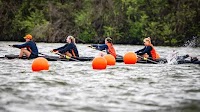 Bison Rowing Team Finishes Second at Ford Lake Cup