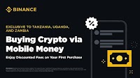 Enjoy Discounted Fees on Your First Crypto Purchase with Mobile Money in Tanzania, Uganda, and Zambia!