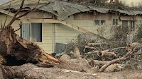 Wild damage as 'oppressive' conditions spawn severe storm
