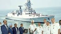 MDL delivers first ship of Project 15B Class Destroyer to Indian Navy