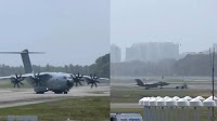 UK technical team lands in Kerala to repair stranded F-35B, the fighter jet moved to hangar