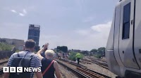 Passengers evacuated from trains in London as temperatures soar