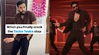 Influencer ‘cracks’ Vicky Kaushal’s Tauba Tauba dance moves, actor replies: Viral Video | Trending - Hindustan Times
