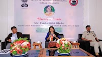 Smt Khadse Becomes First Union Minister To Visit The Noklak, “Frontier District”.