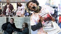 ‘Walking Dead’ zombies take over Penn Station — while clutching The Post