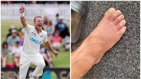 'He's mad!' - New Zealand's Neil Wagner hailed as 'inspiration' for bowling with fractured toe - Sports News