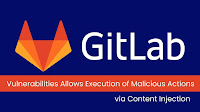 GitLab Vulnerabilities Allow Execution of Malicious Actions via Content Injection