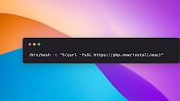 Now you can install PHP and the Laravel installer with a single command