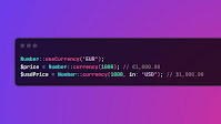 Currency Formatting with Laravel's Enhanced Number Helper