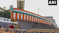 Mumbai: Rajnath Singh launches 2 indigenously built warships; watch video