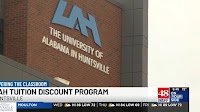 UAH offering 25 percent off post-grad tuition