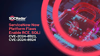 ServiceNow Now Platform Vulnerabilities Enable RCE and SQL Injection Risks (CVE-2024-8923, CVE-2024-8924) – Patch Now