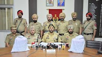 Drug trafficking module busted; 5 arrested with 8.1kg heroin