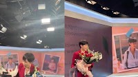 Kim Joo-ha bids farewell to MBN ‘News 7’ with gifts after 10-year tenure - CHOSUNBIZ