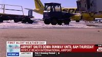 MYR announces runways will remain closed until Thursday morning