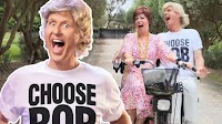Comedy icons Bob Downe and Gina Riley reunite for camp duet