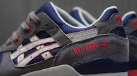 Asics Gel Lyte III – Grey – Navy – Red