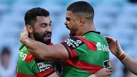 'Pretty special player': South Sydney winger Alex Johnston becomes second man to score 200 first-grade tries