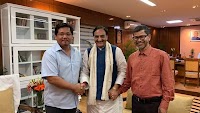 Meghalaya CM and Education Minister met Union Minister for Human Resource Development