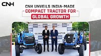 CNH Shows First India-Made Compact Tractor, Focuses on Growth