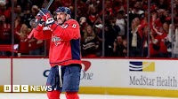 Alex Ovechkin ties Wayne Gretzky's all-time record of 894 NHL goals