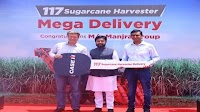 CNH Completes Largest-Ever Delivery of Case IH Sugarcane Harvesters and New Holland Tractors in India