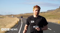 Dorset man's attempt to run fastest lap of Iceland 'feels mad'