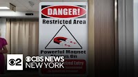 Man wearing metal chain sucked into MRI machine, Long Island police say