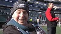 Game day dream comes true for Philadelphia Eagles fan in hospice