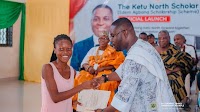 Gabriel Tanko Kwamigah - Atokple Donates GHS 100,000 to Edem Agbana’s Ketu North Scholarship Initiative.