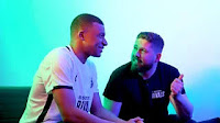 Belfast YouTuber rubbing shoulders with Mbappé