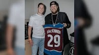 MacKinnon meets with Jelly Roll after concert in Denver
