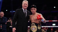 Frank Warren and Eddie Hearn react to Nick Ball kick against TJ Doheny