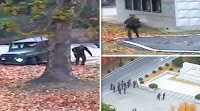 Watch: Shock footage of North Korean defector escaping across border under hail of bullets