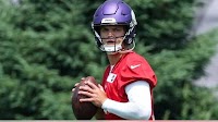 Vikings tight end raves about JJ McCarthy, says quarterback 'has that switch' and 'insane' arm
